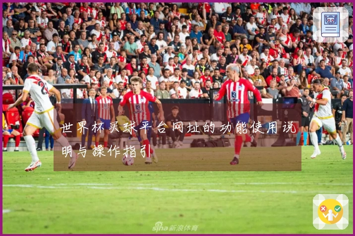 世界杯买球平台网址的功能使用说明与操作指引