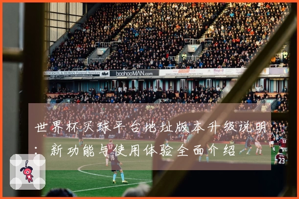 世界杯买球平台地址版本升级说明：新功能与使用体验全面介绍